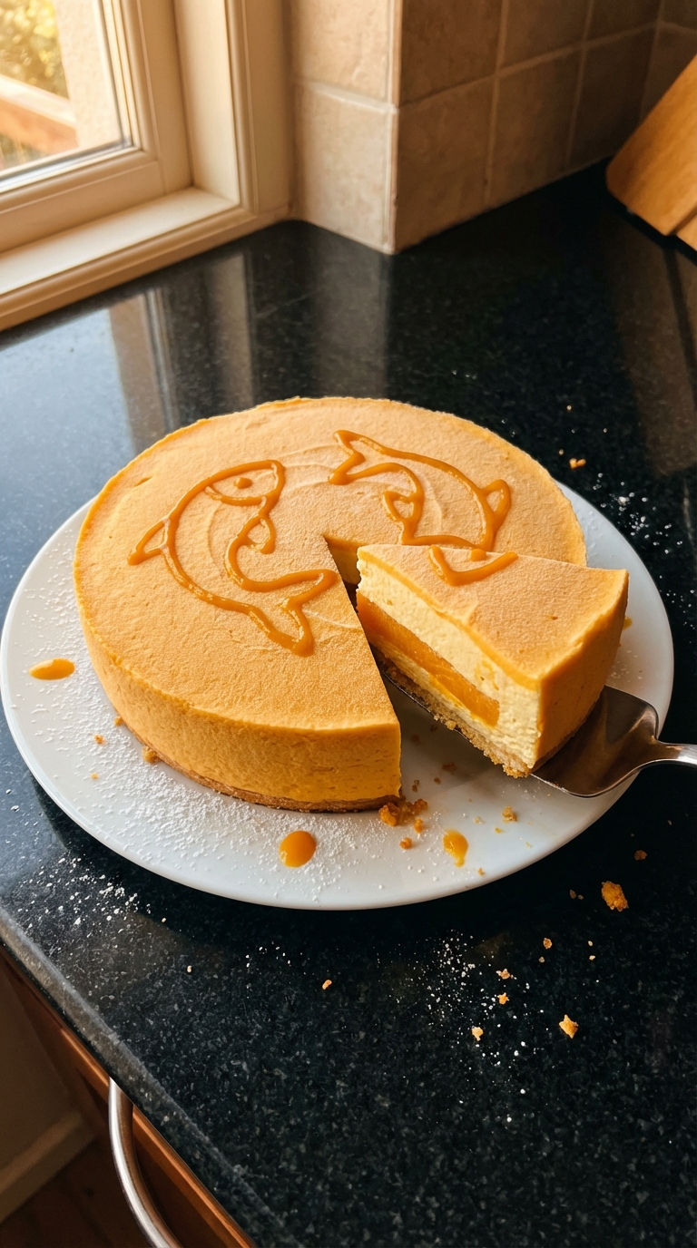 Pisces Mango Mousse Cake