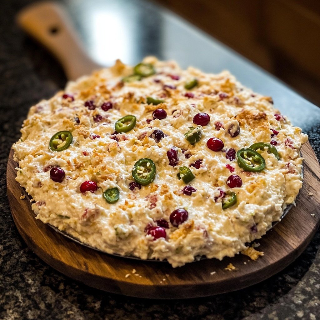 Quick Cranberry Jalapeno Dip