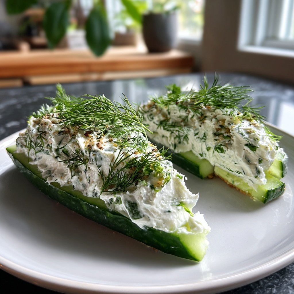 Cucumber Sandwiches with Fresh Dill