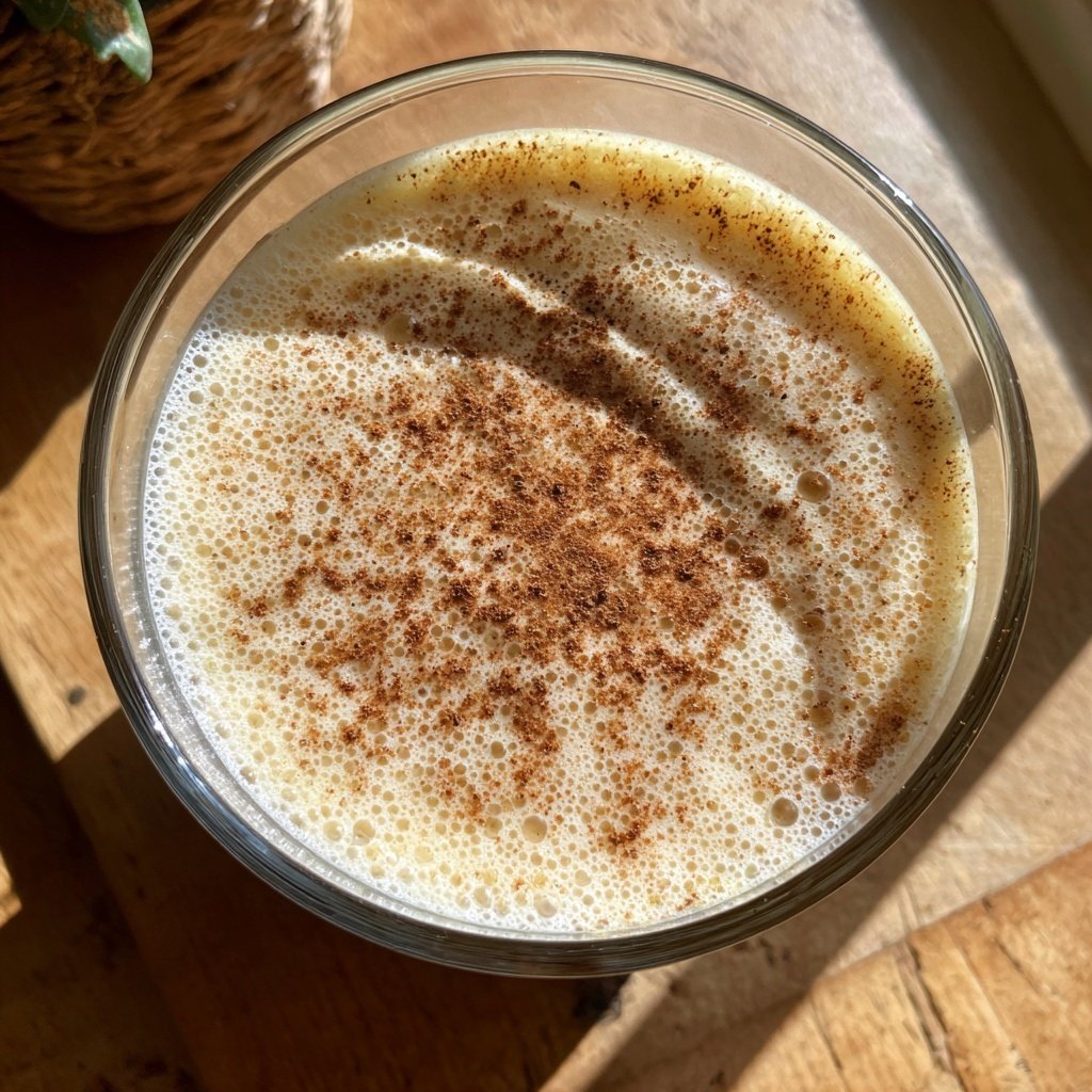 Dairy Free Eggnog with Almond Milk