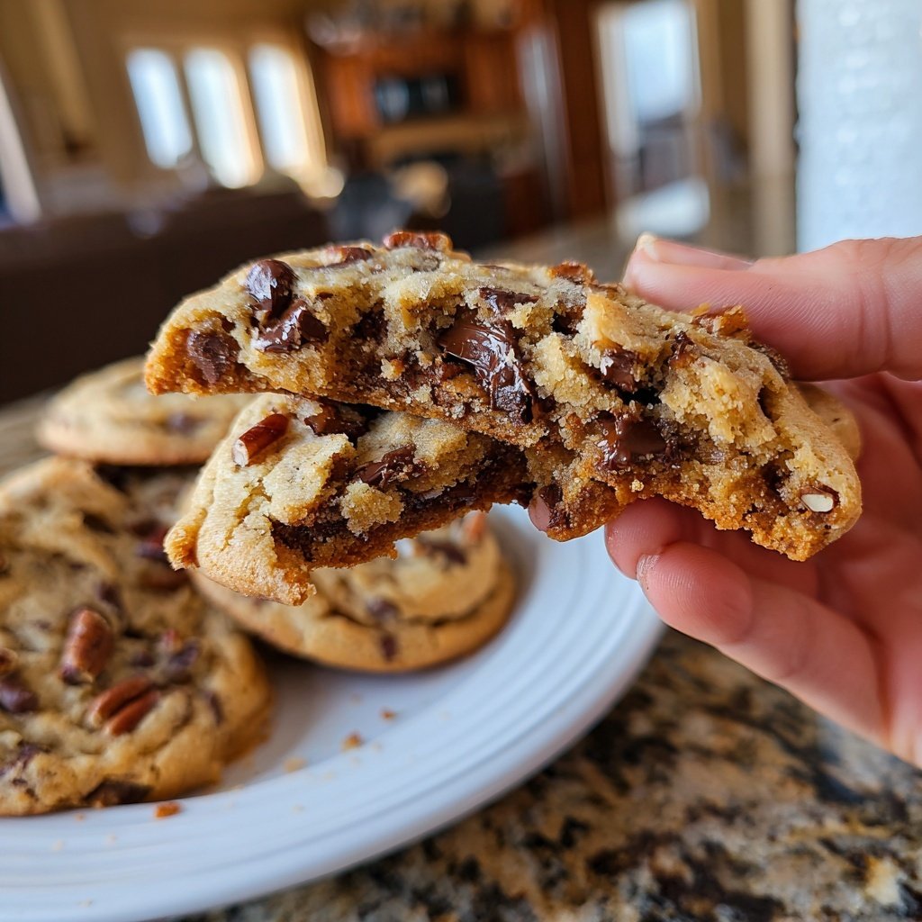 Brown Butter Pecan Chocolate Chip Cookies