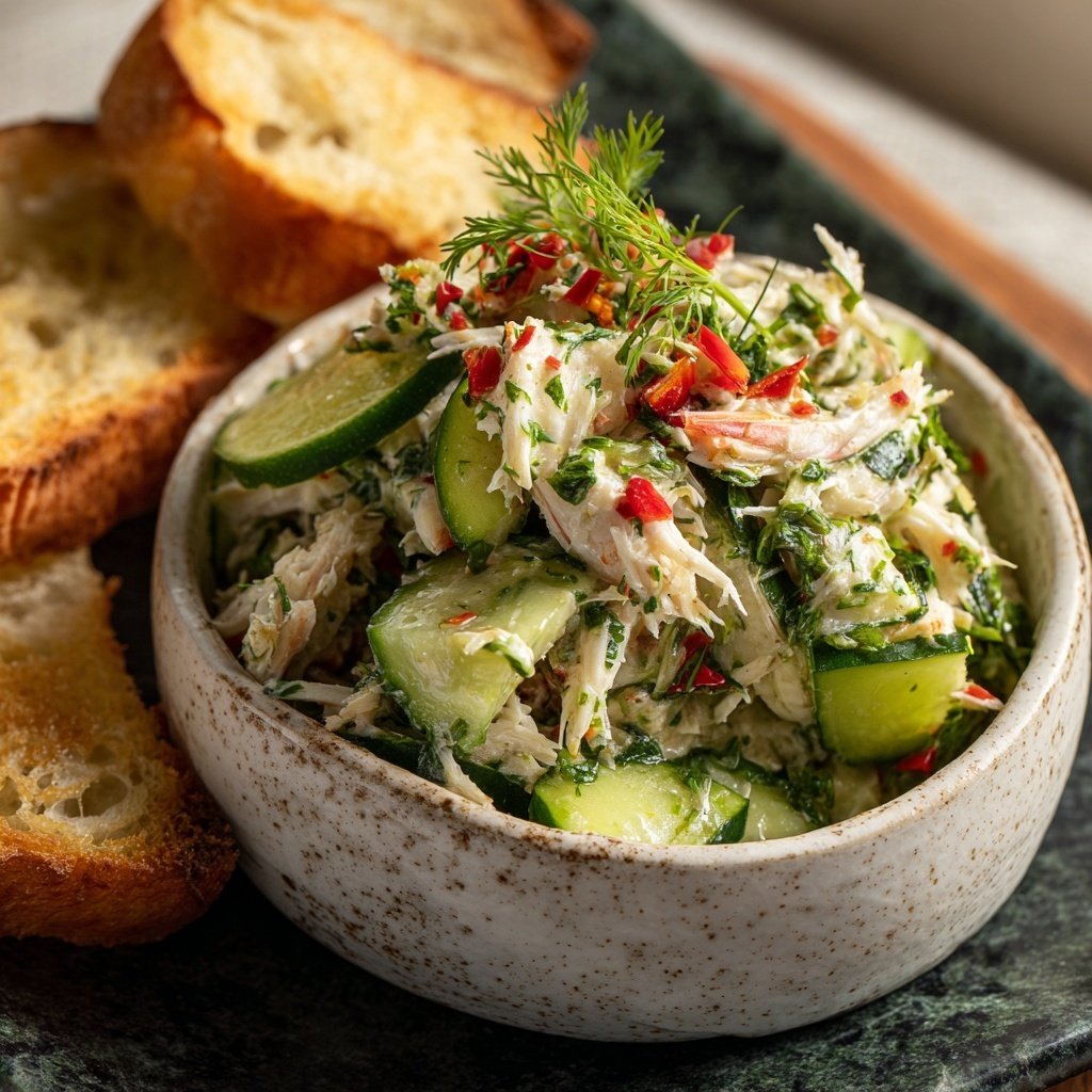 Spicy Crab Salad Tapas