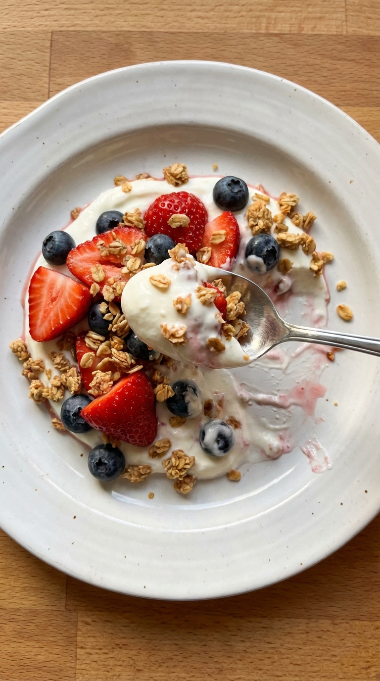 Greek Yogurt and Berry Parfait