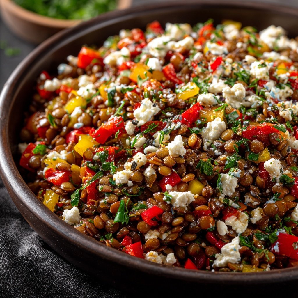 Lentil Salad with Feta