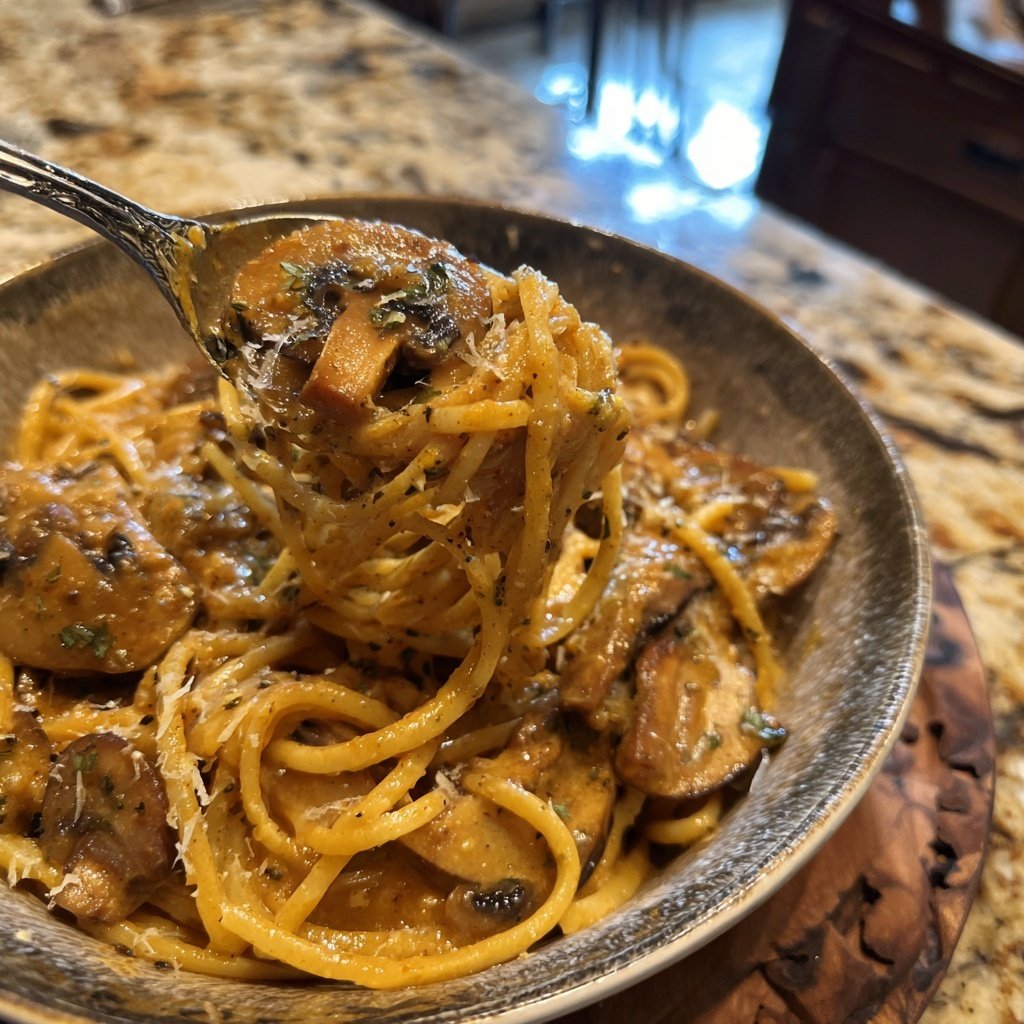 Miso Mushroom Umami Pasta Sauce
