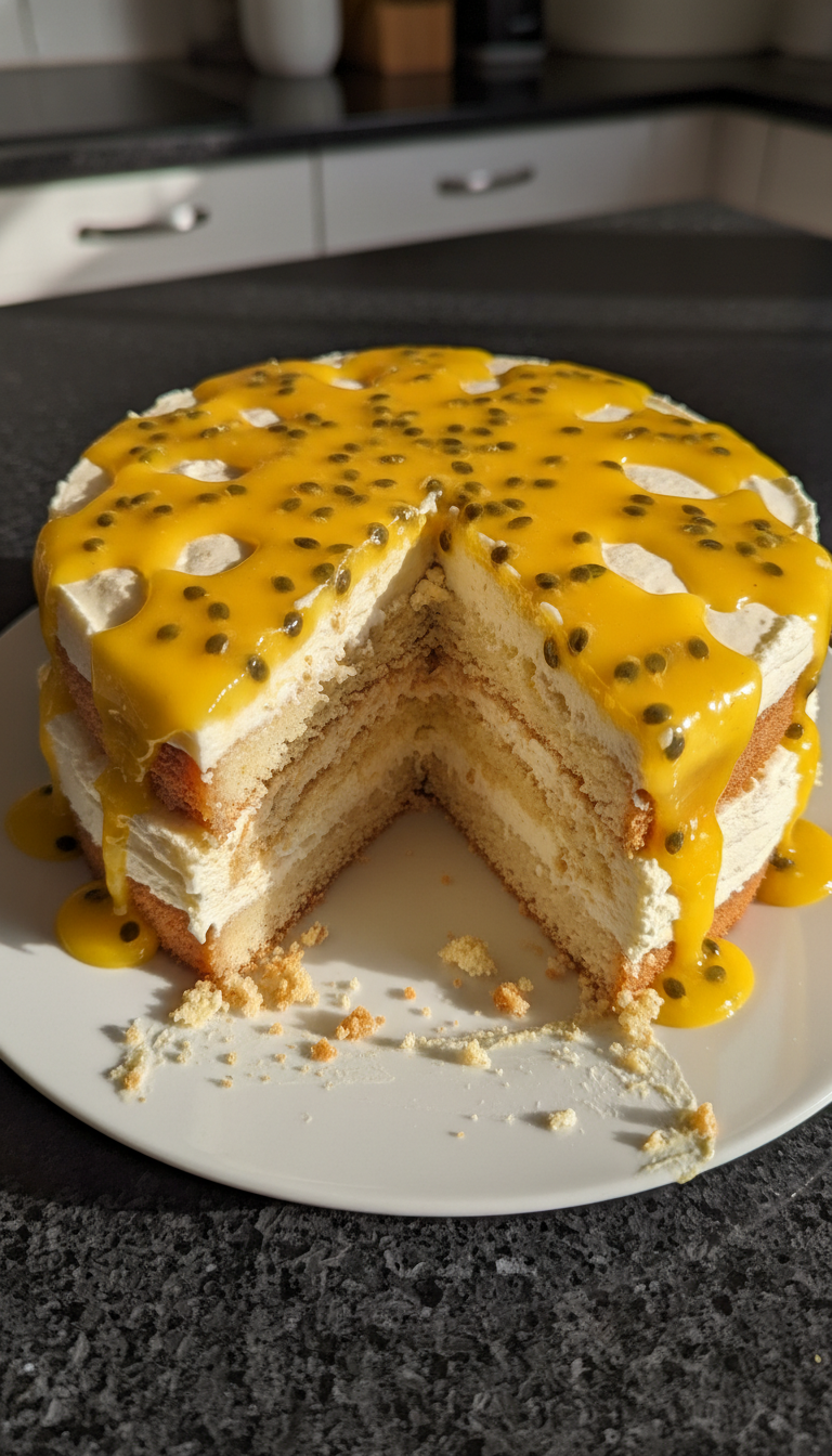 Passionfruit Pisces Cake Delicacy