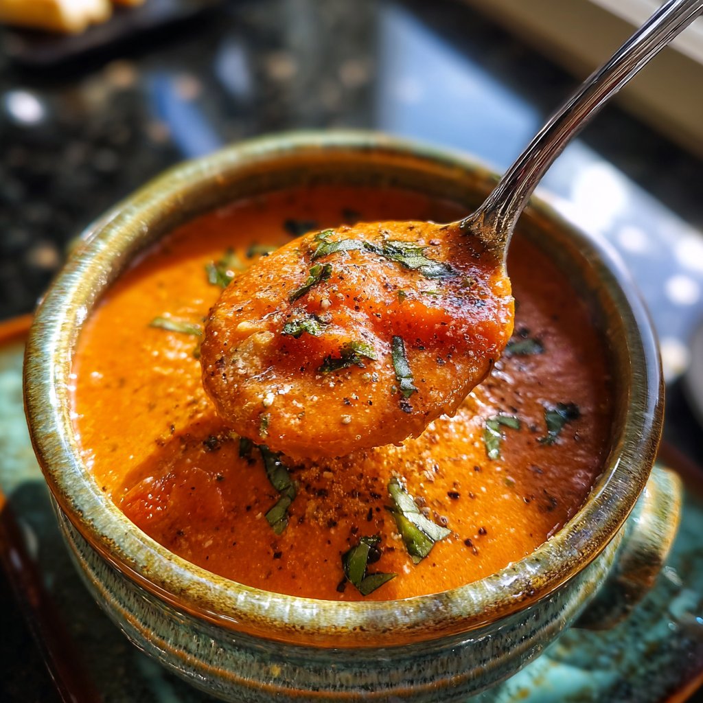 Creamy Tomato Basil Soup