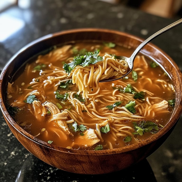 Chinese Chicken Noodle Soup
