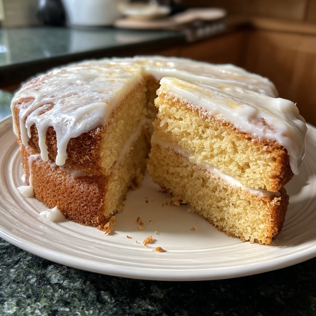 Easy Vanilla Sponge Cake