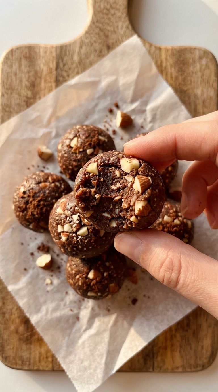 Cocoa Almond Energy Balls