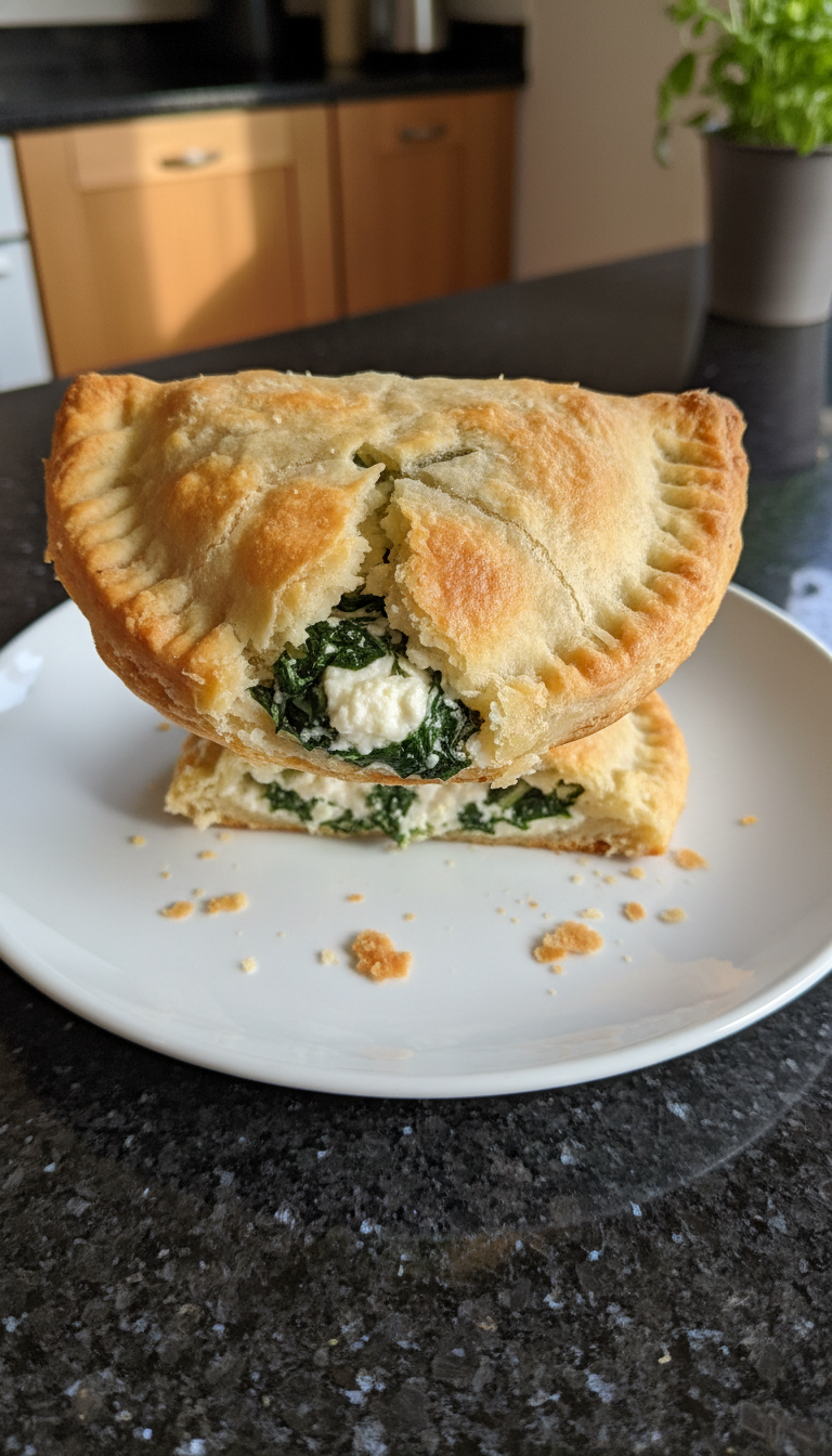 Cottage Cheese & Spinach Pastry
