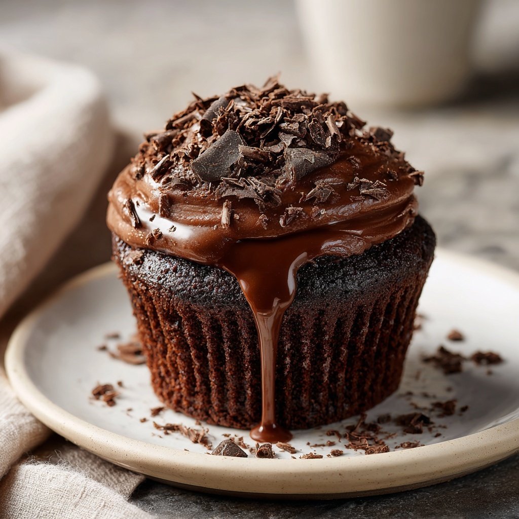 Devil's Food Cupcake Explosion