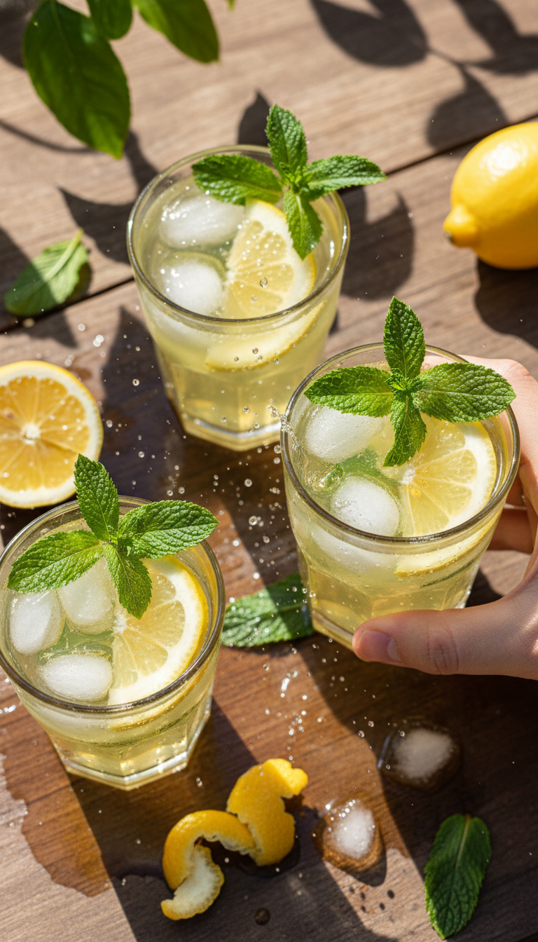 Refreshing Limoncello Spritzers