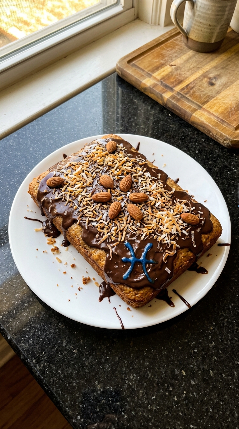 Pisces Almond Joy Cake