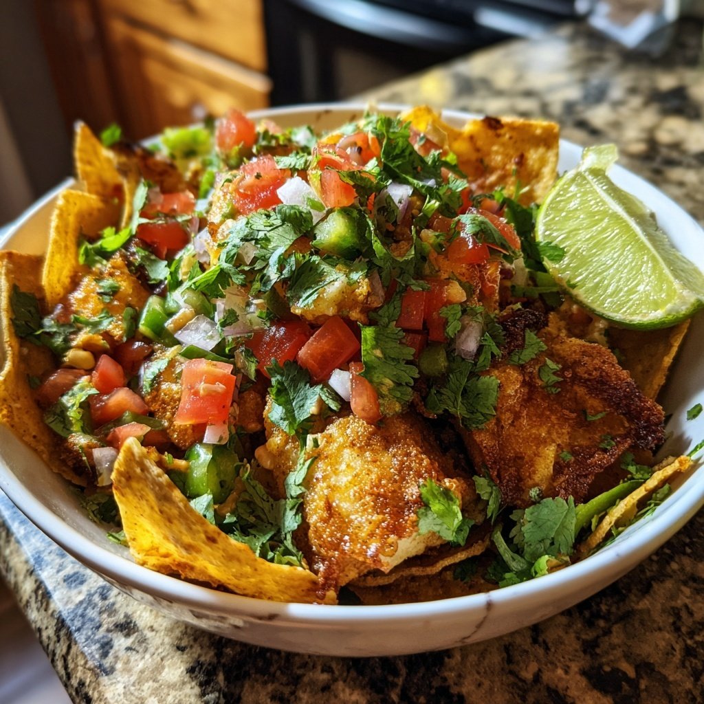 Air Fryer Fish Taco Bowls
