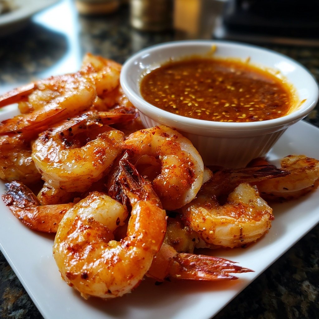 Prawn Cocktail with Spicy Sauce