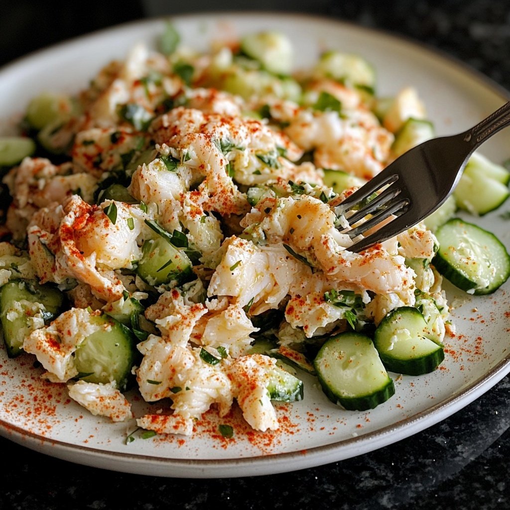 Spicy Crab Salad Tapas